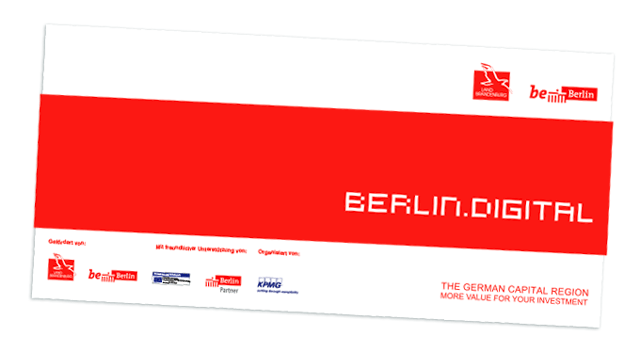 Be Berlin Banner für Messe