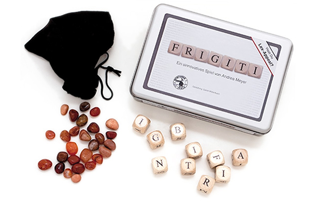 Gestaltung und Produktion FRIGITI Gesellschaftsspiel