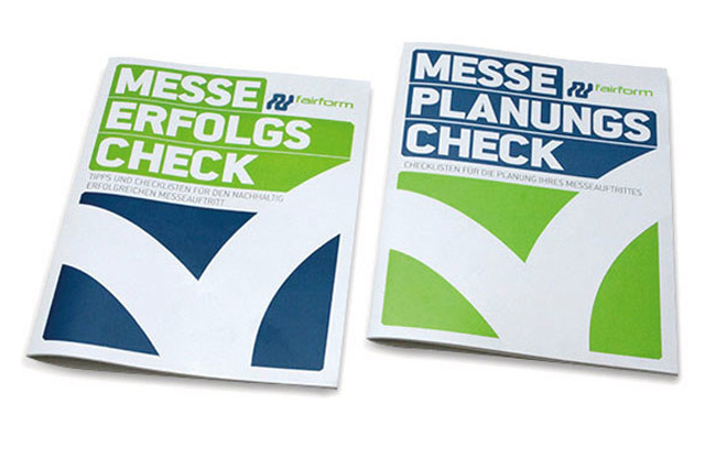 Layout und Satz Messe Broschur